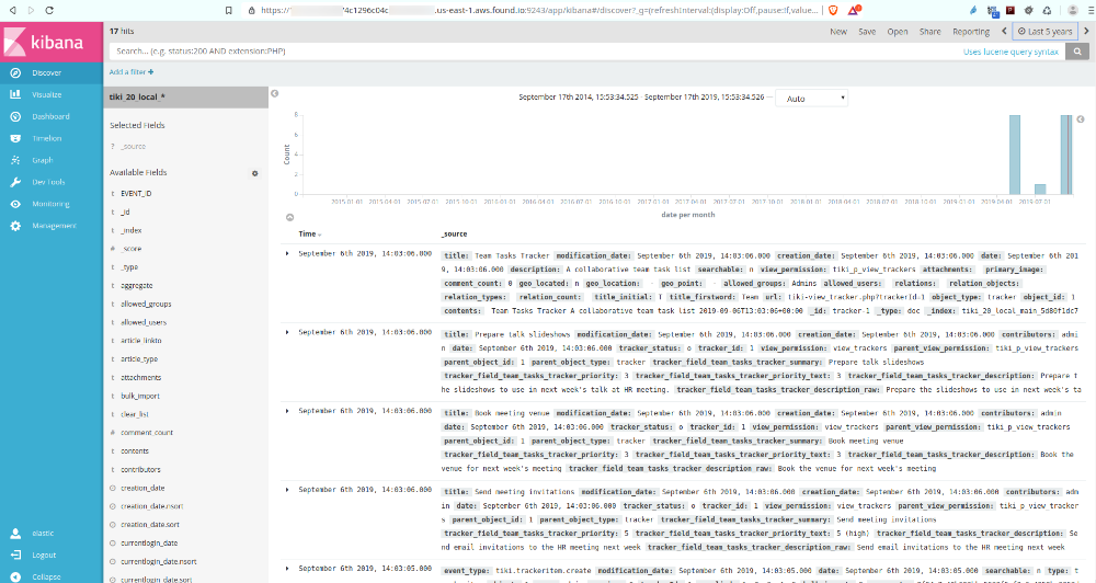 Kibana Success